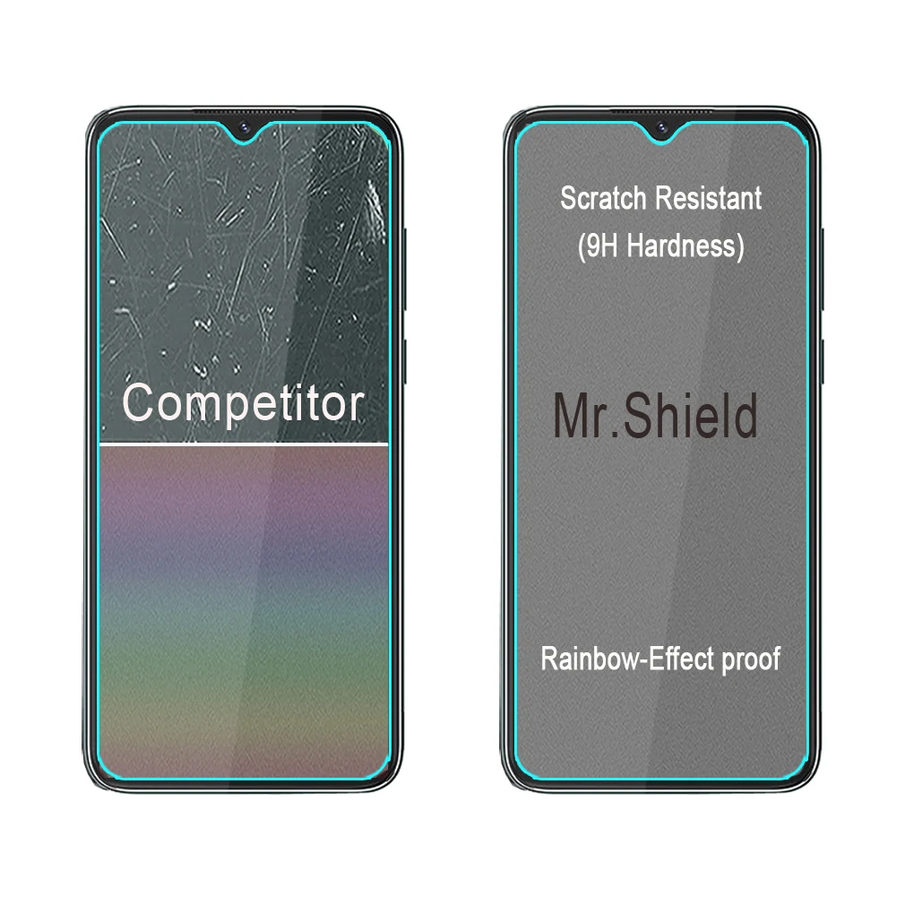 Mr.Shield [3-Pack] Screen Protector For Blackview A55 / Blackview A55 Pro [Tempered Glass] [9H Hardness]
