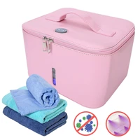 led ultraviolet light bag portable usb pink mobile phone feeding bottle dc5v home efficient cleaning disinfection bag softbox