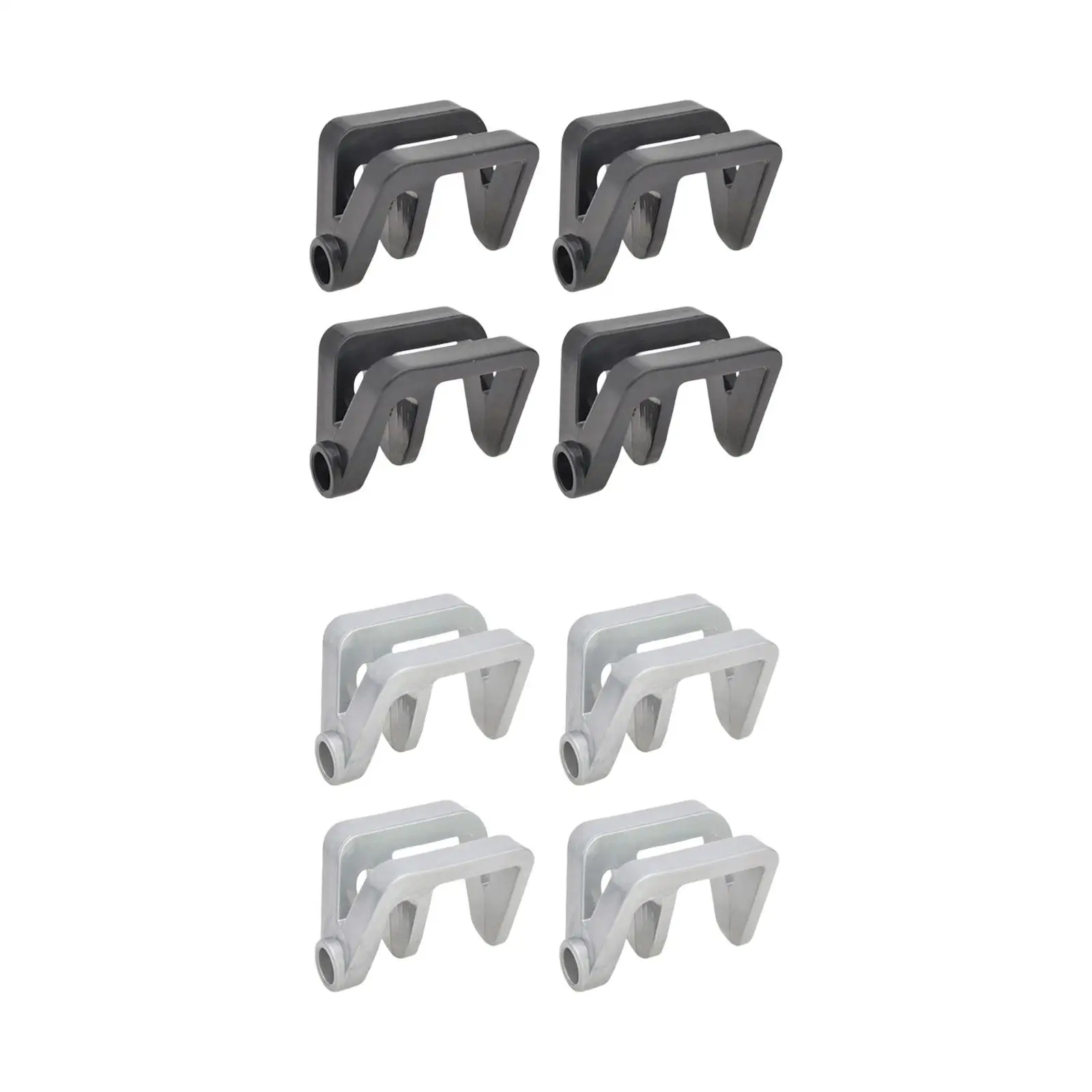 

4x Pontoon Boat Clips, Boat Rail Cleats Easy to Use Durables Boat Holder for Boat Yacht Pontoon