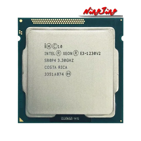 Б/у Intel Xeon E3-1230 v2 E3 1230v2 E3 1230 v2 3,3 GHz 8M 69W LGA 1155