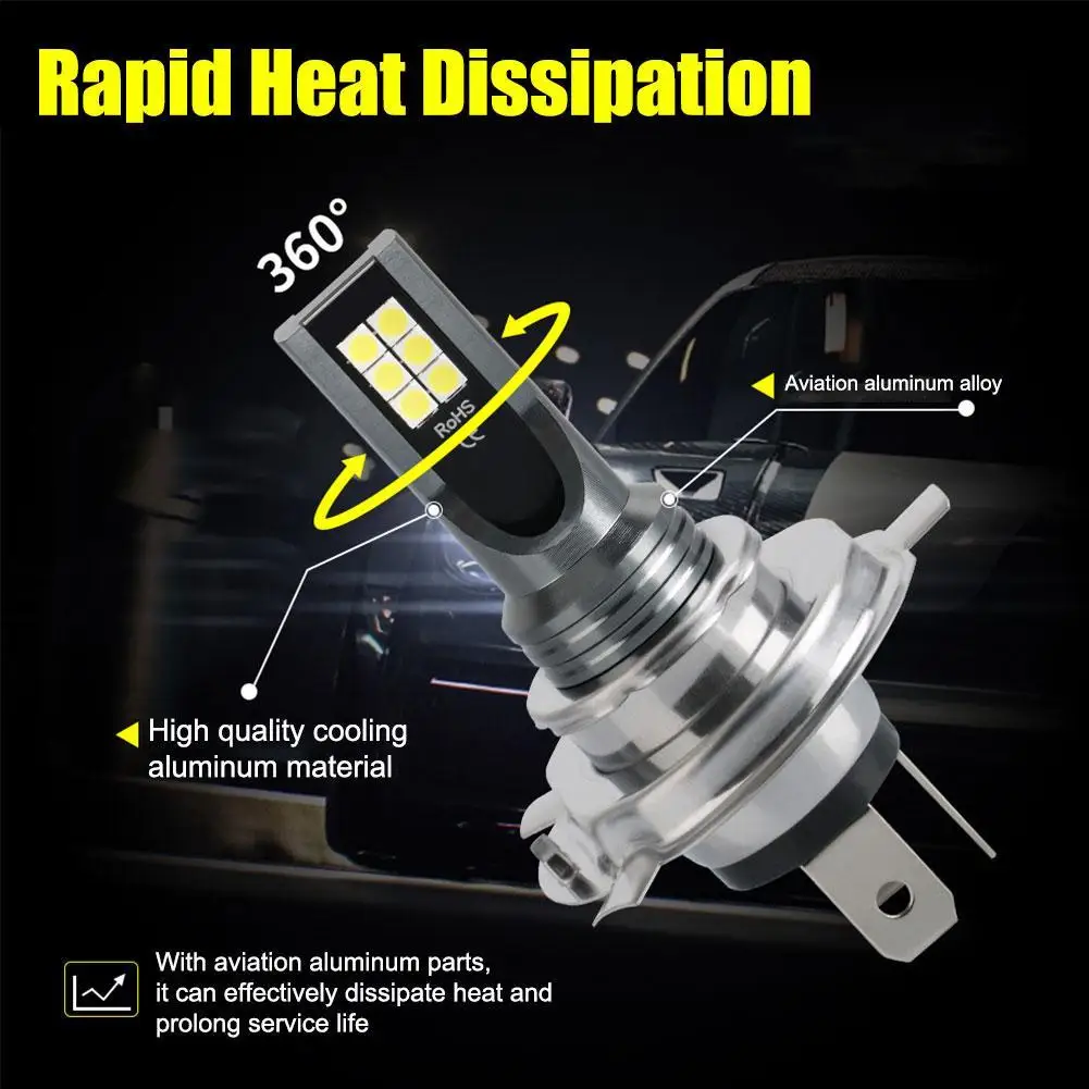 Автомобильные передние противотуманные фары DRL светодиодный дальнего света