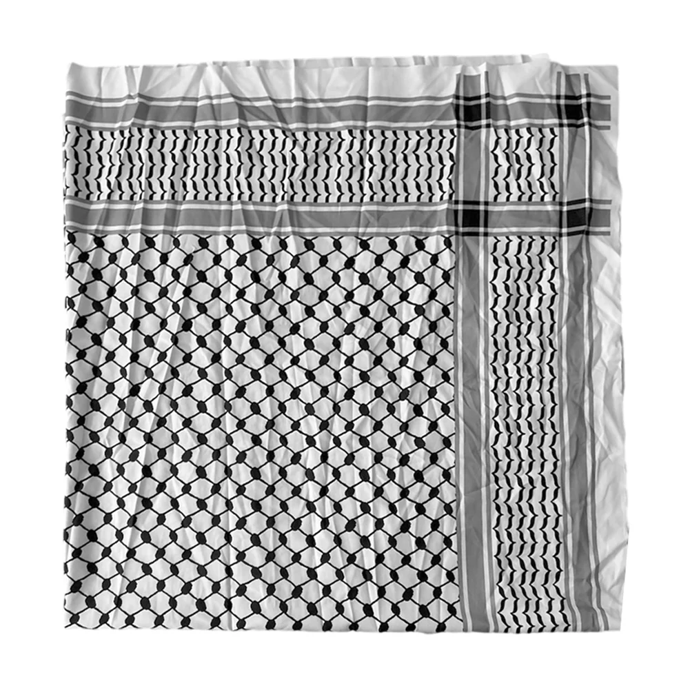 VKTECH арабский платок для взрослых и мужчин хлопковая шаль-кафия жаккардовый