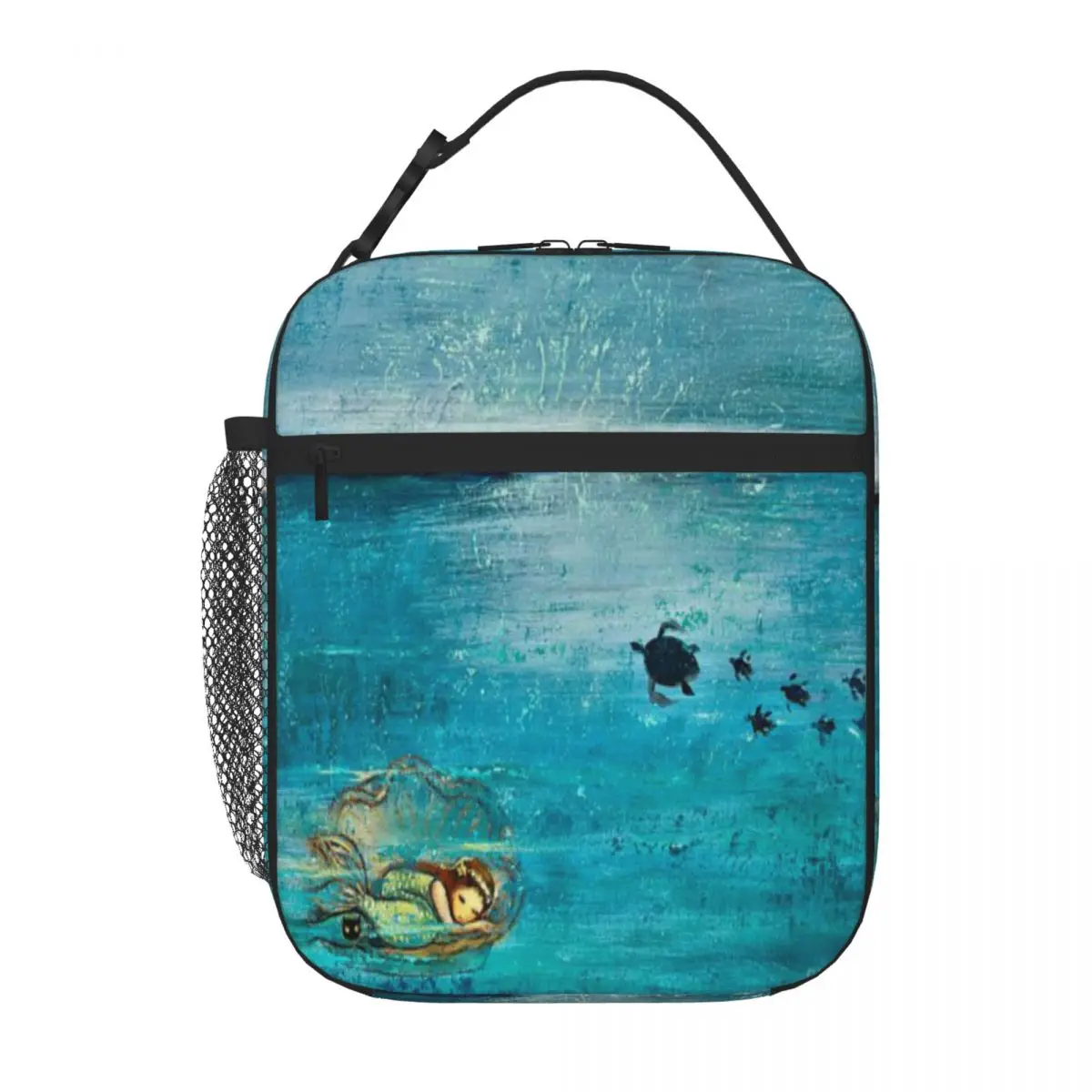 

Dreaming Mermaid Shijun Munns Lunch Tote Lunch Bag Packed Lunch School Lunch Bag