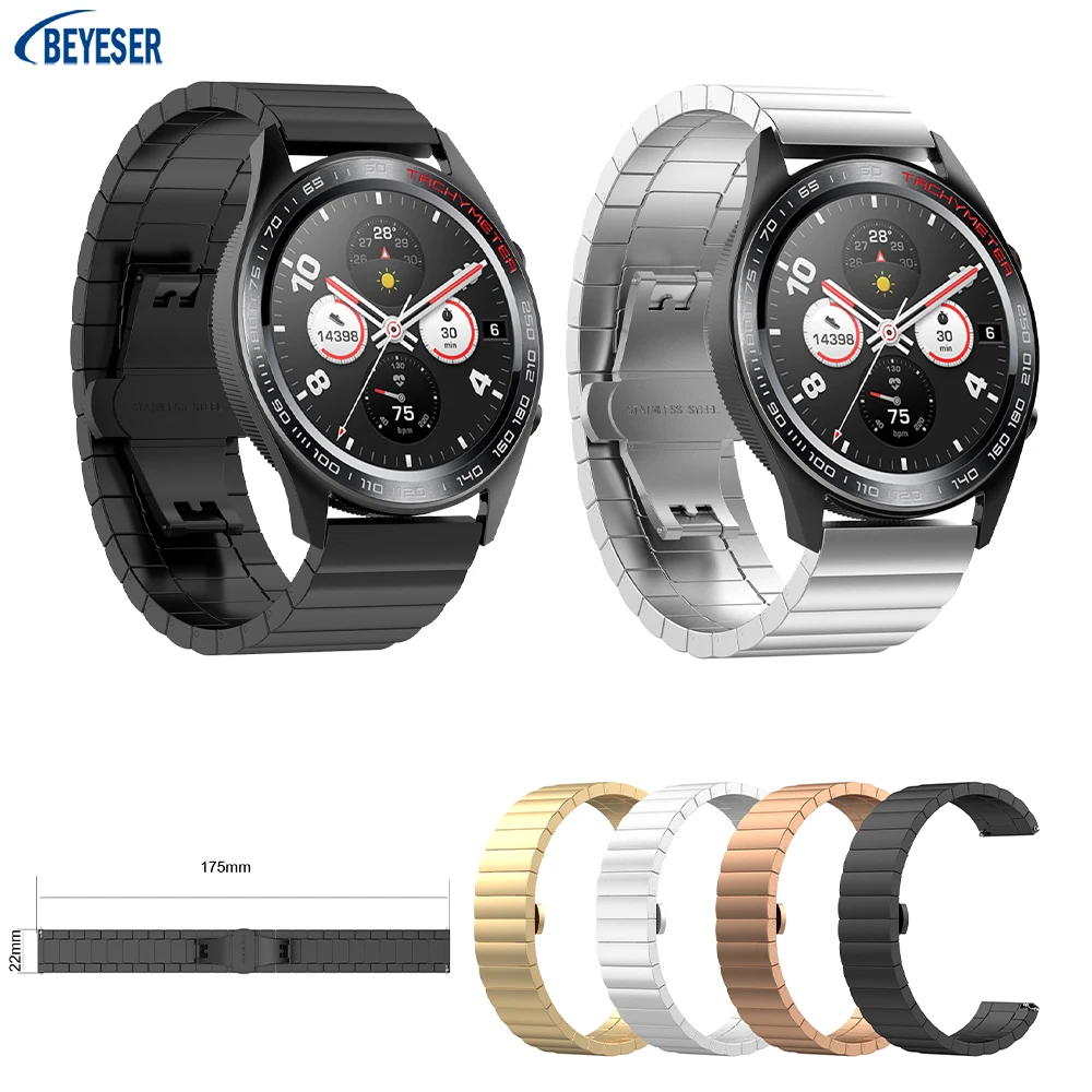 

Ремешок из нержавеющей стали для смарт-часов Honor Watch GS 3i (MNS-B39)