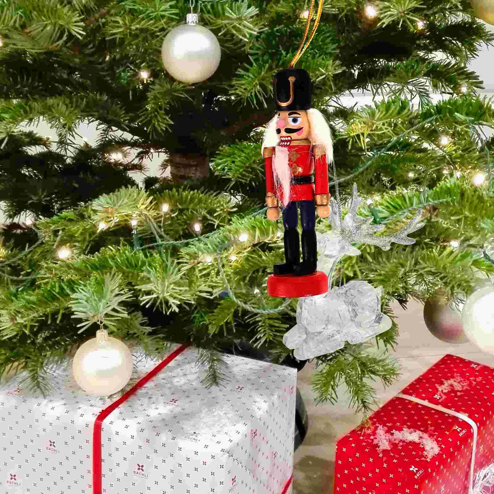 6 шт. подвеска Щелкунчик рождественские елочные украшения реквизит для