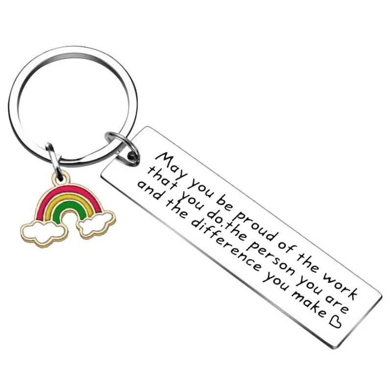 Подарки на благодарность сотрудников брелки подарки Спасибо брелок для ключей