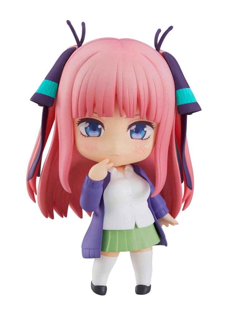 

GSC Nendoroid Good Smile The Quintessential Quintuplets Nakano Nino Action Model Anime Figure Figurals Brinquedos Boy Toy Gif