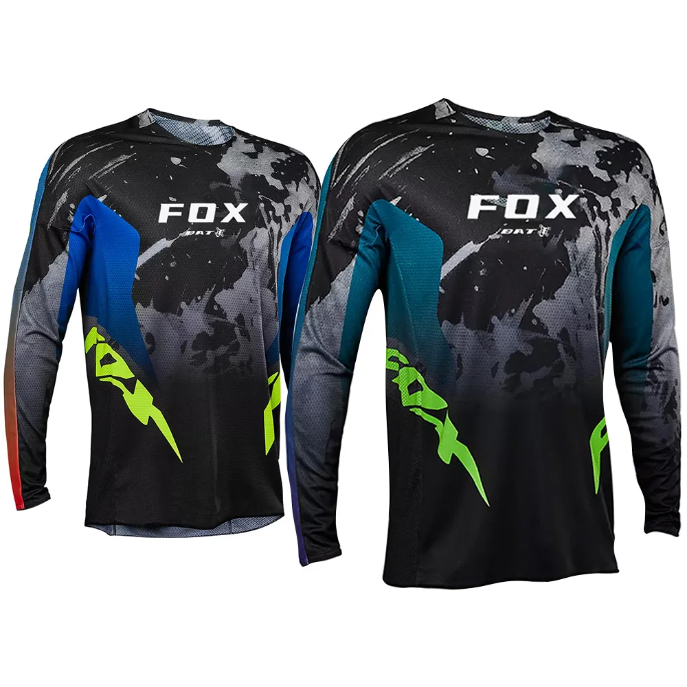 

New MTB Downhill Jeresy Mountain Bike DH Quick Dry Breathable BAT Fox Cycling Jersey Clothing
