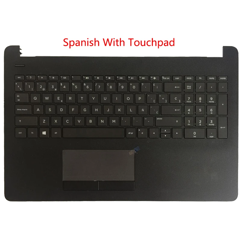 

Новая испанская/Латиноамериканская клавиатура 2023 для HP 15-BS 15-BR 15-BW 15T-BR 15Q-BU 15T-BS 15Z-BW 250 255 G6 TPN-C129 130 с подставкой для рук