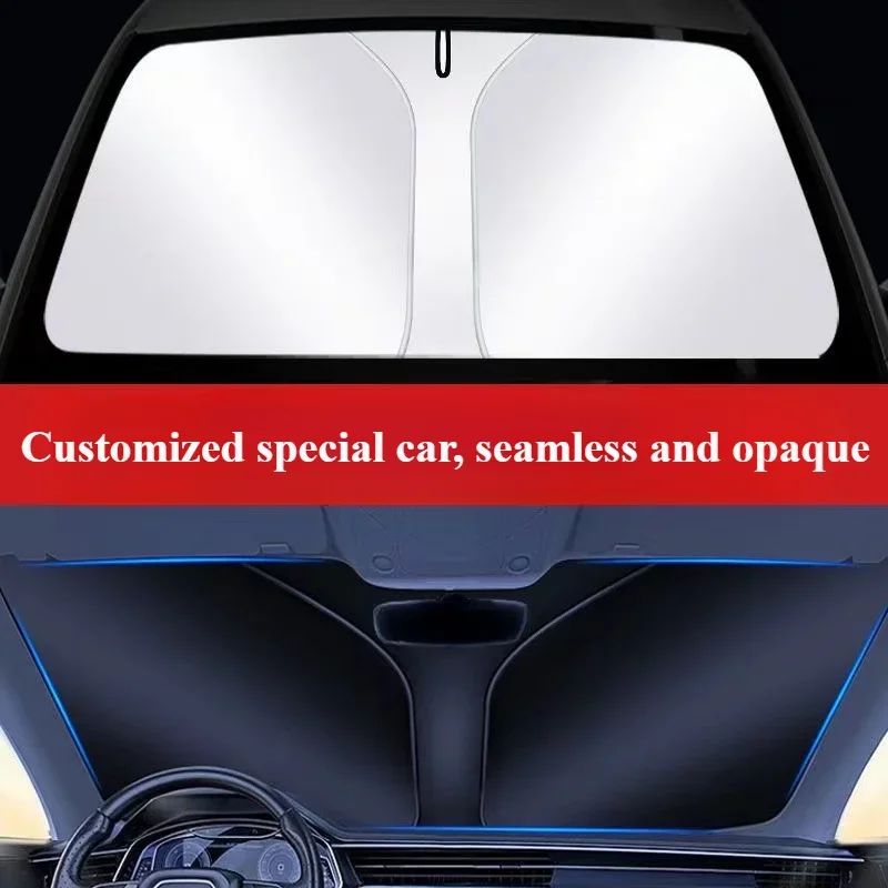 Car Windshield Sunshades Cover for Kia Sorento MQ4 2020 2021 Summer Sun Anti UV Protection Front Window Sunshade Accessories