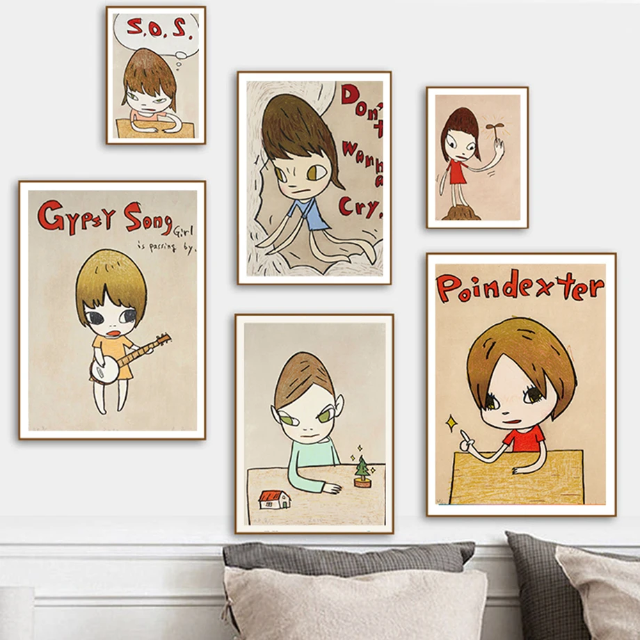 Настенная Картина на холсте Девочка непослушная