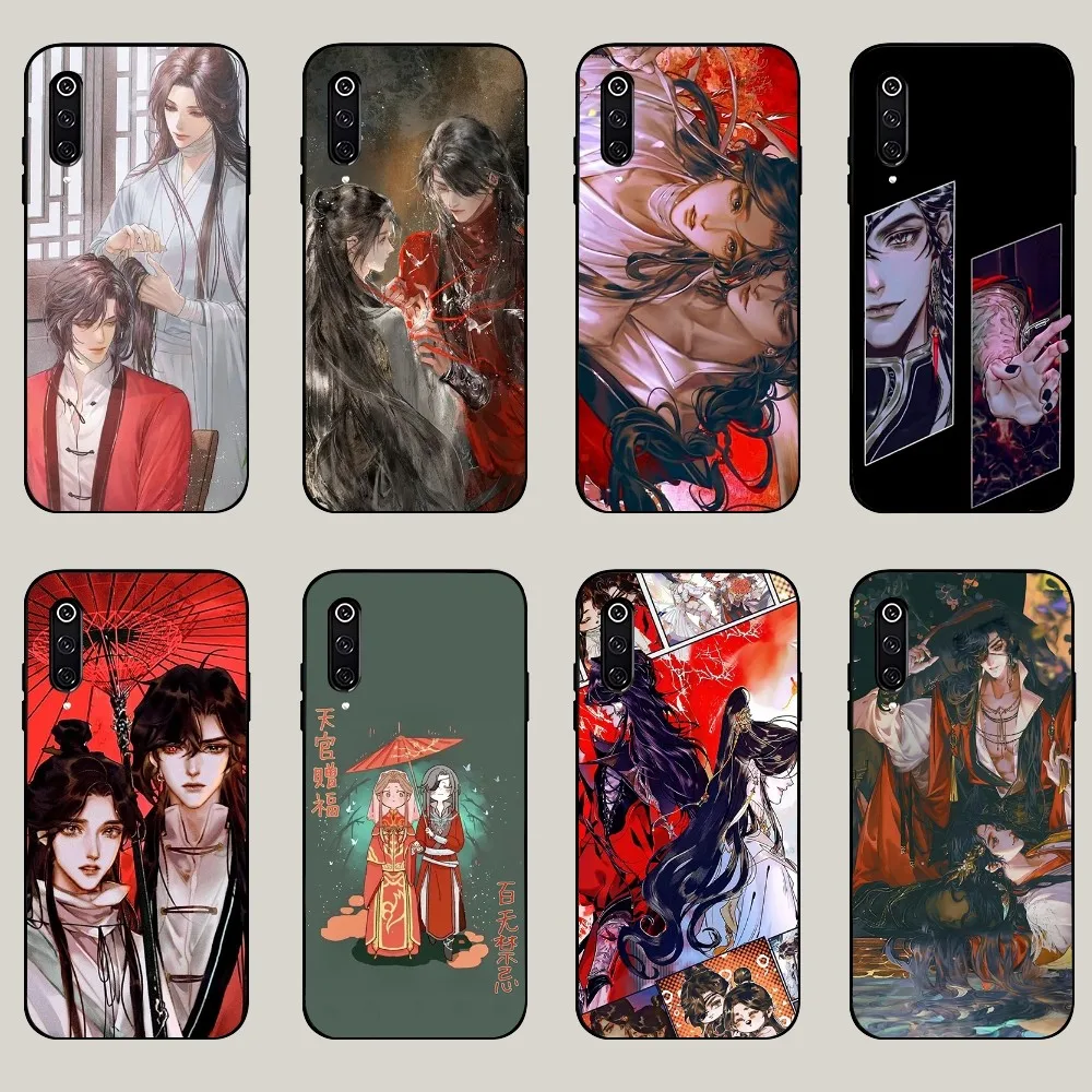 Hua Cheng Xie Llian Phone Case For Xiaomi 11 Redmi Note 5G 8T 9A 9 10T Note8Pro Note9 12SUltra Black