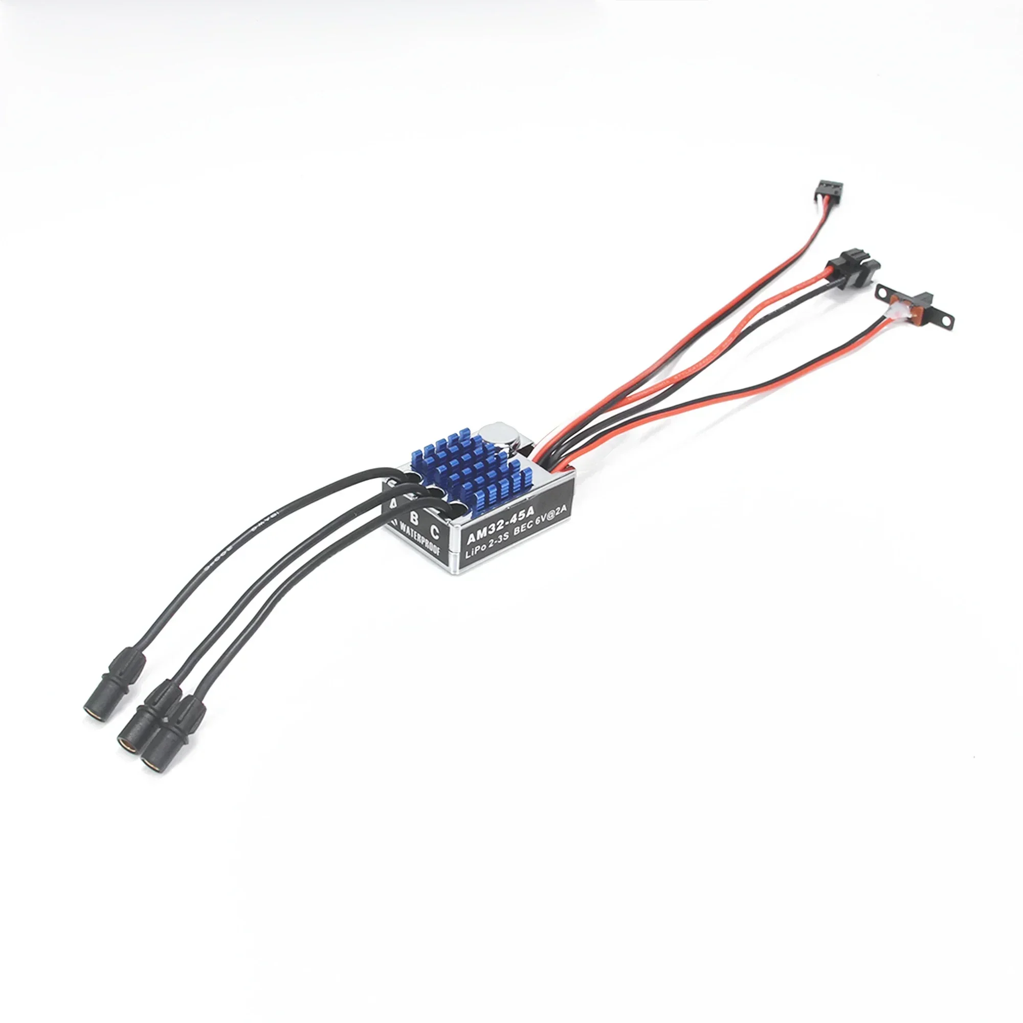 Фото NEEBRC 2322 2600KV Двигатель AM32 45A ESC 12 кг 21G Сервопривод для 1/12 RC Car Crawler MN99S MN168 Модель Обновленный комплект питания №2