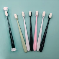 10pcs extra soft toothbrush with box ultra fine fiber million nano bristle for sensitive teeth brush oral hygiene cleaning tools