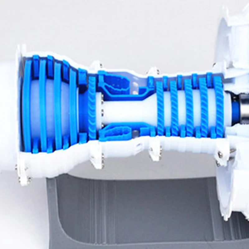 Модель турбовентилятора двигателя Aero Engine воздушного Электрический 3D-принтер