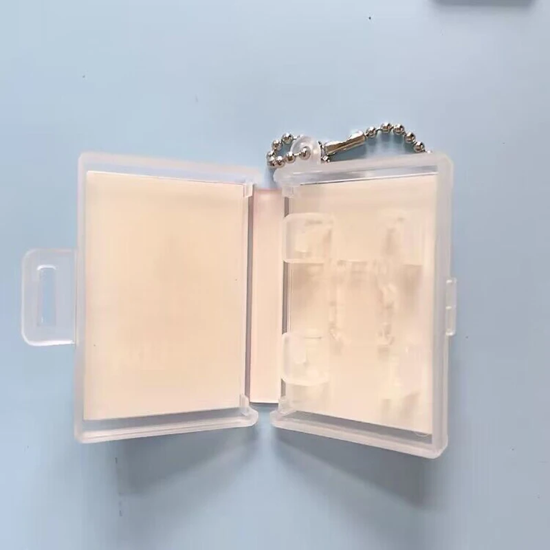 100 шт. мини-футляр брелок-коробка для Nintend Switch OLED карман игровых карт портативный