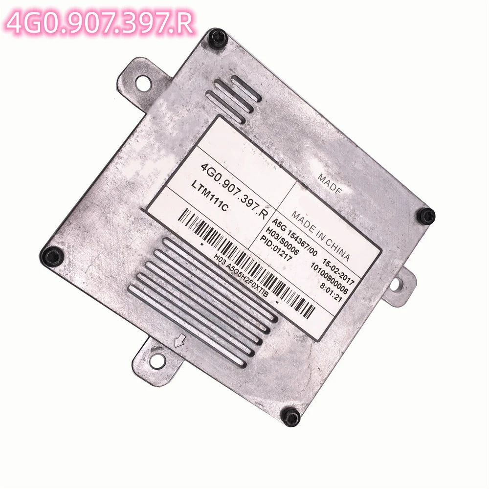 4G0.907.397.R лампочка управления дневным светом, элемент управления ксеноновой фарой, балласт, модуль подтверждения, ECU 4G0907397R для Audi Skoda 4G0.907.397.R лампочка управления дневным светом, элемент управления ксеноновой фарой, балласт, модуль подтверждения, ECU 4G0907397R для Audi Skoda