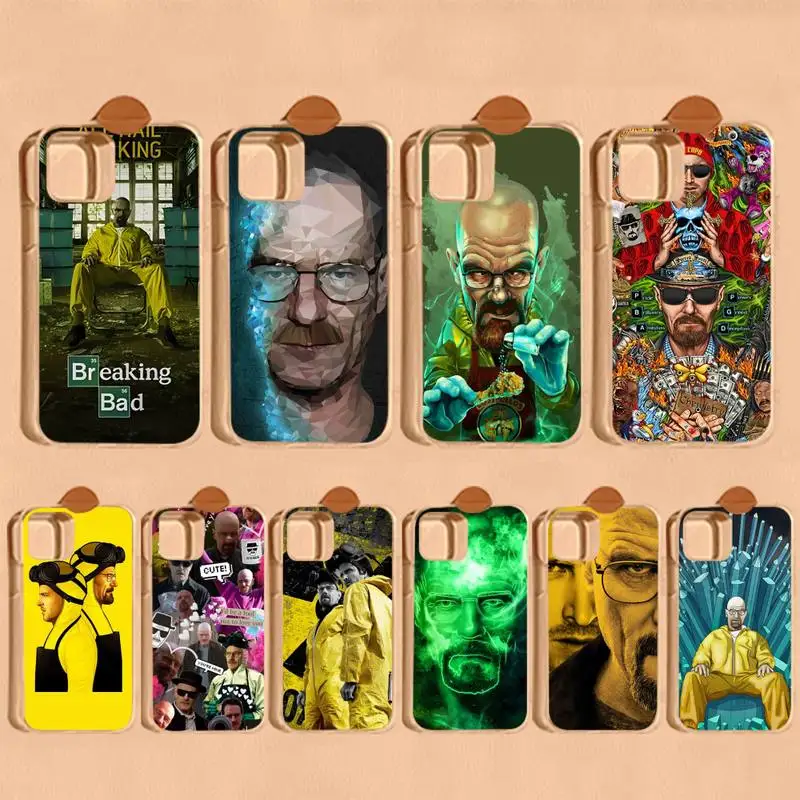 

Breaking Bad Chemistry Walter white Phone Case for iPhone 8 7 6 6S Plus X SE 2020 XR XS 14 11 12 13 Mini Pro Max Mobile Case