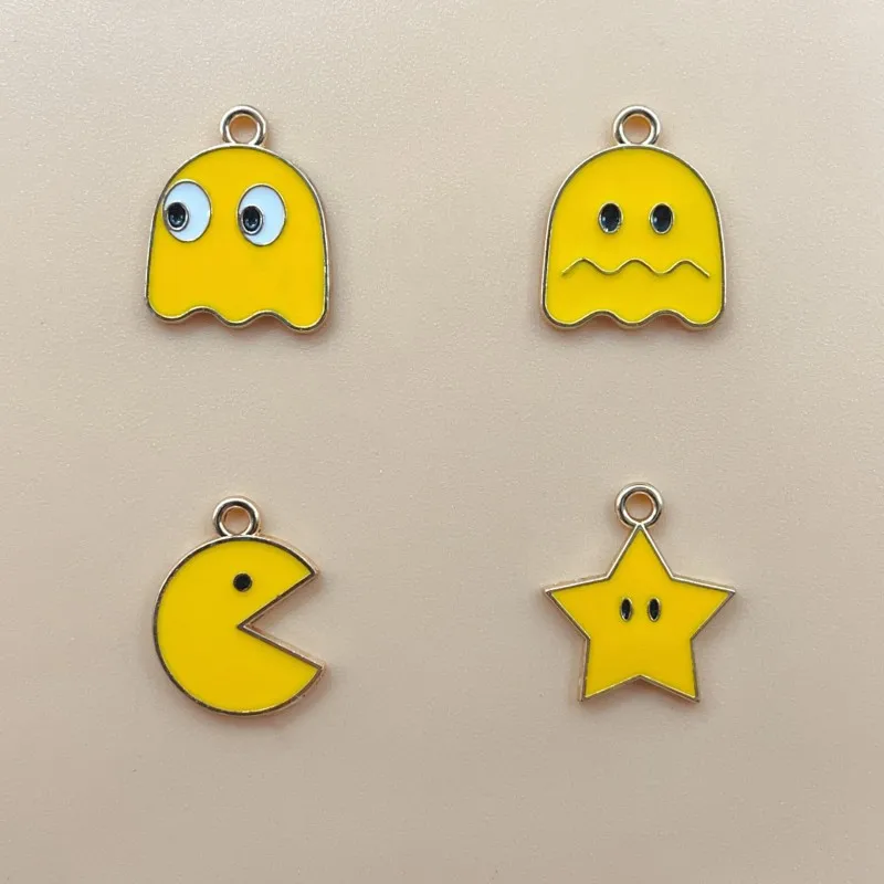 

10pcs/lot Game Over Eat Beans Gamepad Charm DIY jewelry Making Fashion earrings Necklace bracelets Pendant accessories