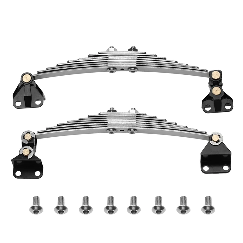 

1 Pair Front Suspension Steel Leaf Spring for 1/14 Tamiya Tractor Trailer Truck RC Car Upgrade Parts,B