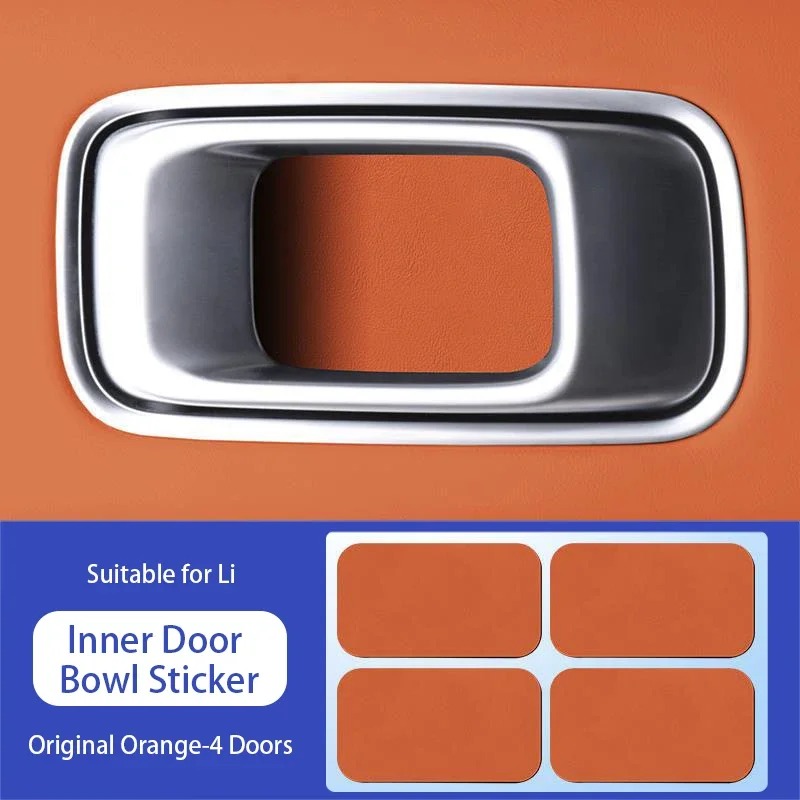 

Кожаные Защитные наклейки на дверную ручку для Li LiXiang L6 L7 L8 L9