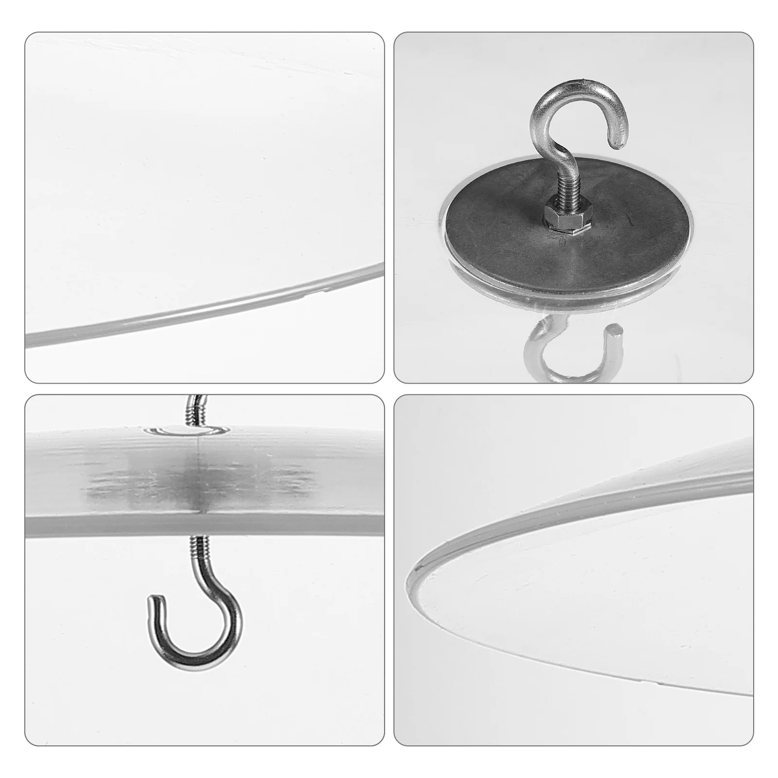 Прозрачный защитный купольный чехол для кормушки птиц подвесная защита