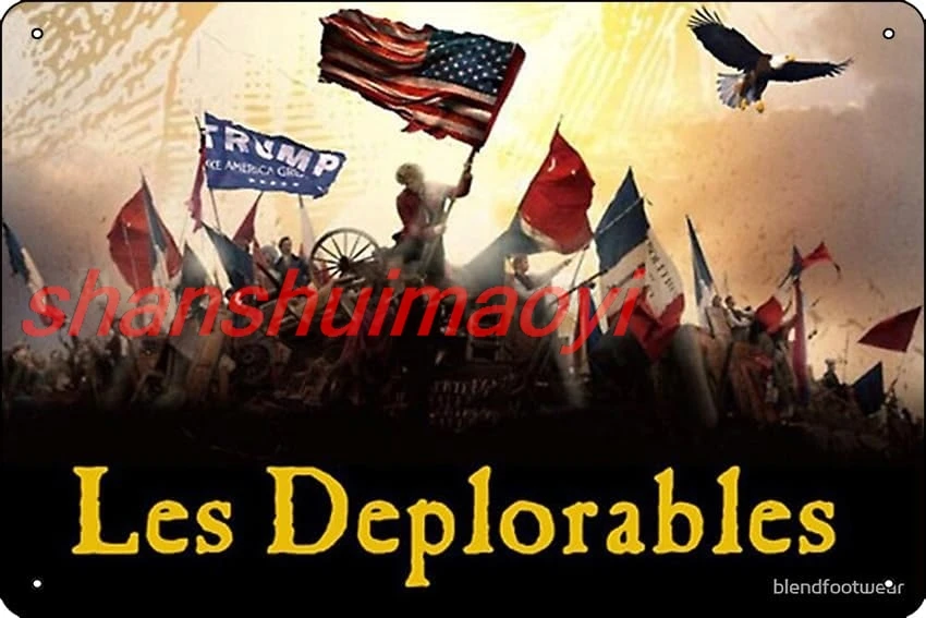 Плакат Les Deplorables забавная металлическая жестяная вывеска для дома кухни бара