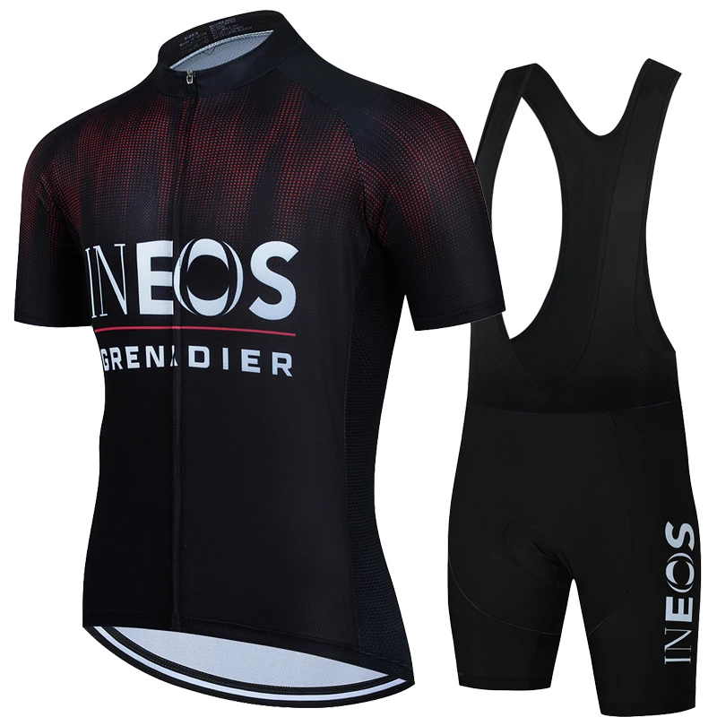 

INEOS Men's Cycling Clothing Suit Bike Jersey Clothes 2022 Summer Blouse Shorts Man Complete Set Mtb Pants Gel Jumper Bib Jacket