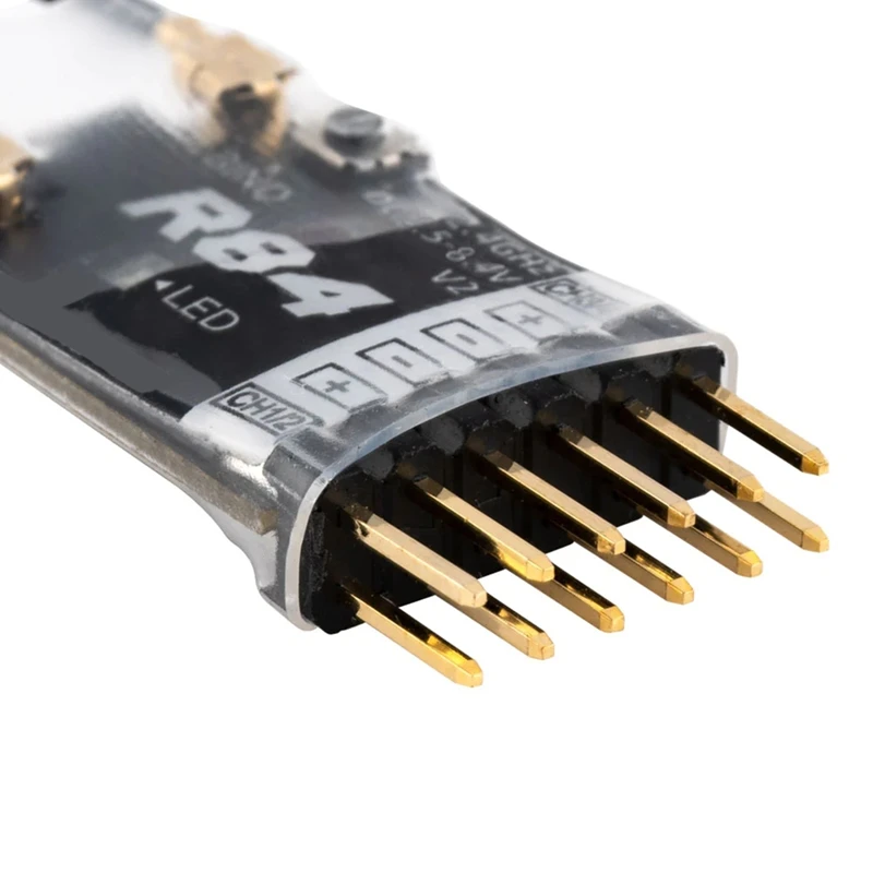 Для Radiomaster R84 V2 4-канальный совместимый PWM RC-приемник для передатчика Frsky D8 D16 SFHSS TX12