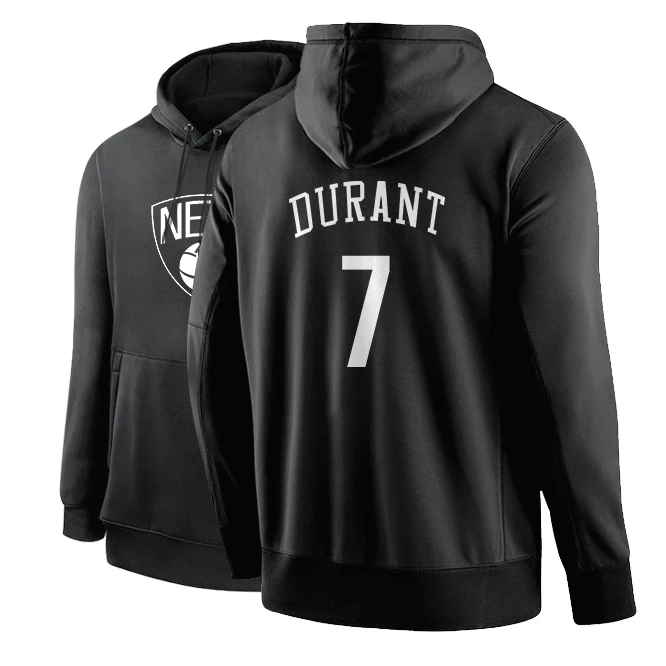 

3XL New Mens American Basketball Jerseys Clothes Sweatshirt #7 Cotton Brooklyn Nets Version Sweatshirt Hoodies Training Suit