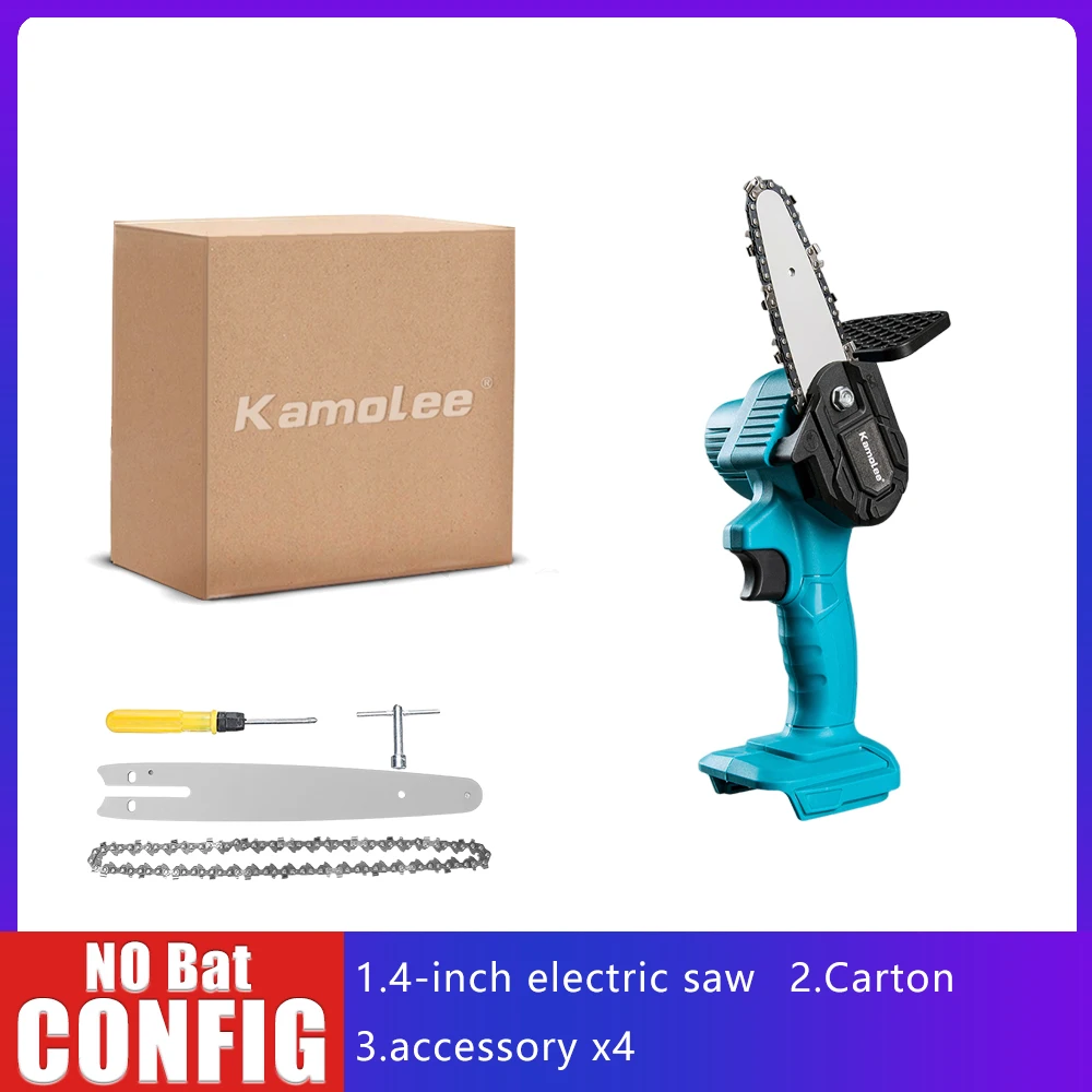 

Kamolee Бесщеточная электрическая цепная пила 24В для аккумулятора Makita 18В