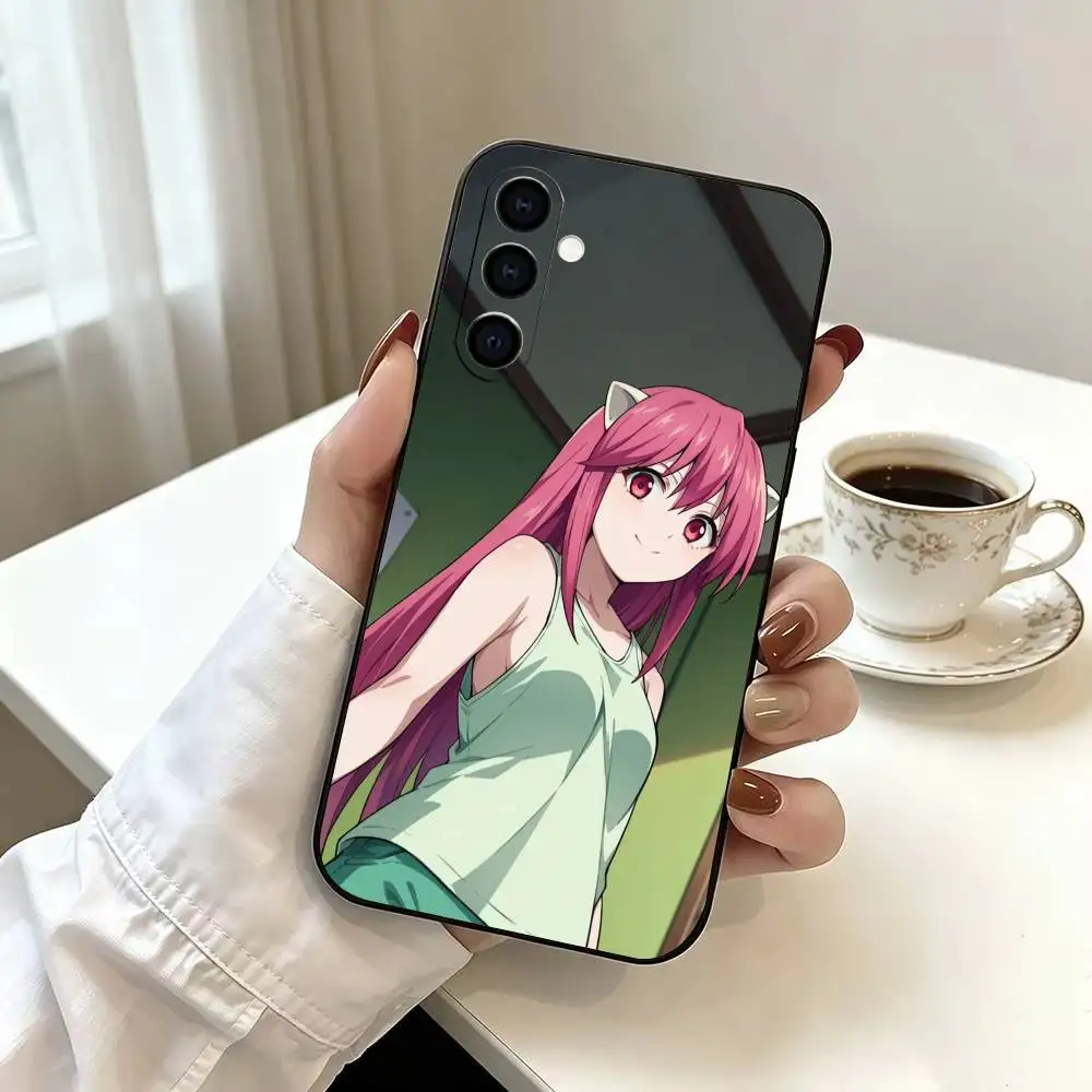 Чехол для телефона Depressing Tragedy Elfen Lied-s из мягкого силикона для Samsung Galaxy A73A72A70A53A52A51 - черный (art.: 3920db91db26d) - 3920db91db26d