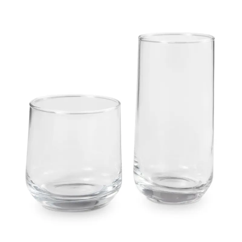 

Mixed Size Drinking Glasses, 16 Piece Glassware Set Acrylic champagne flutes Cups glasses Espresso cups כוסות Chalice Kawai