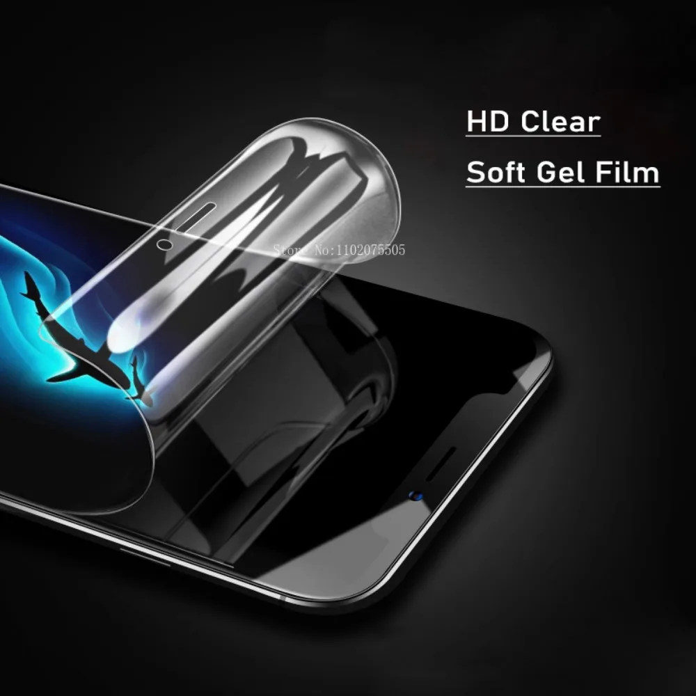 Гидрогелевая пленка для Xiaomi Redmi 9T 9A 8A 7 9C 12C мягкая Гелевая 10C 10A 10 2022 A2 A1 Plus K60 Pro