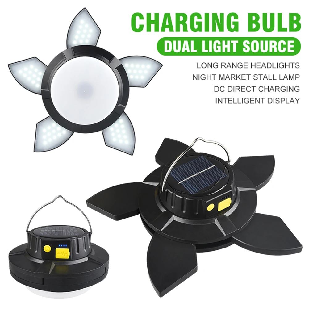 

Blades Adjustable LED Garage Light Adjustable Shop Top Ceiling Lamp Professional Warehouse Foldable Fan Lamps