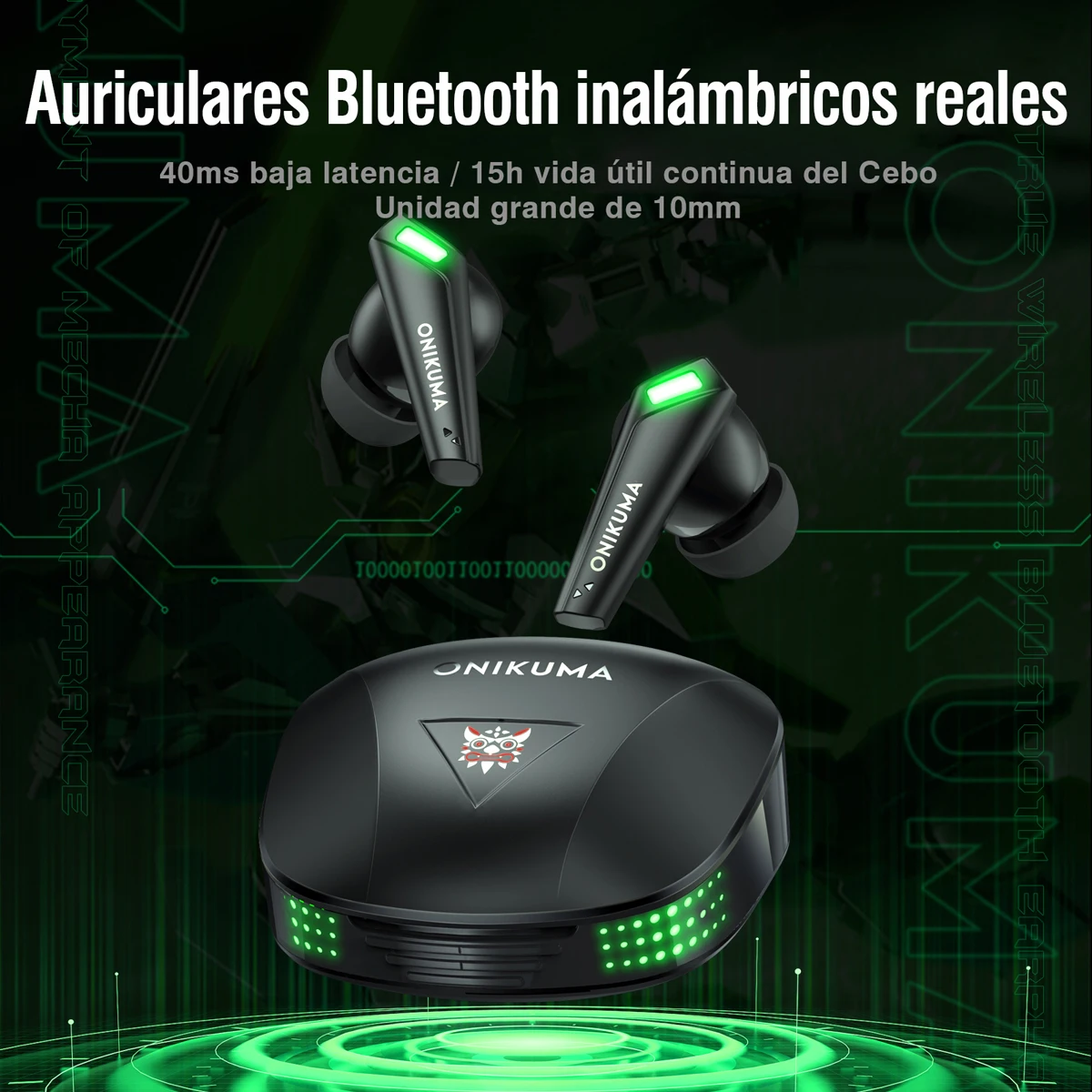 Беспроводные наушники-вкладыши для геймеров Bluetooth-наушники с шумоподавлением