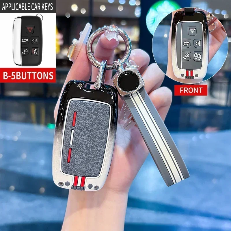 Силиконовый чехол для автомобильного ключа из цинкового сплава Jaguar XE XJ XJL XF C-X16 V12