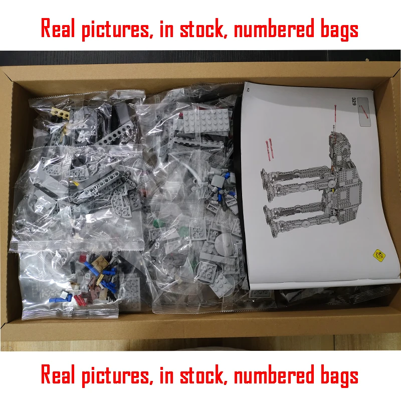 Конструктор Moc из фильма Космос 1267 блоков модель сделай сам 75288 моделей игрушки