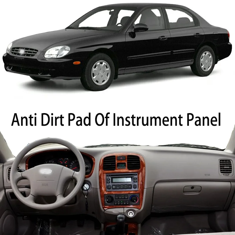 

For 1998-2005 Hyundai Sonata IV EF Car-Styling Dashmat Dashboard Cover Instrument Panel Insulation Sunscreen Protective Pad
