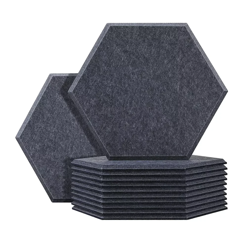 

Sound Proof Acoustic Panel 12 Pcs Soundproofing Wall Stickers Home Studio Noise Insulation Deco Door/Bedroom Accessories