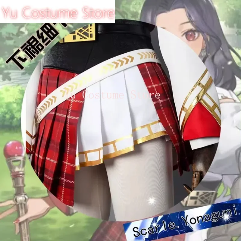 Yu костюм Vtuber EN ILUNA Scarle Yonaguni игровой великолепная униформа косплей Хэллоуин