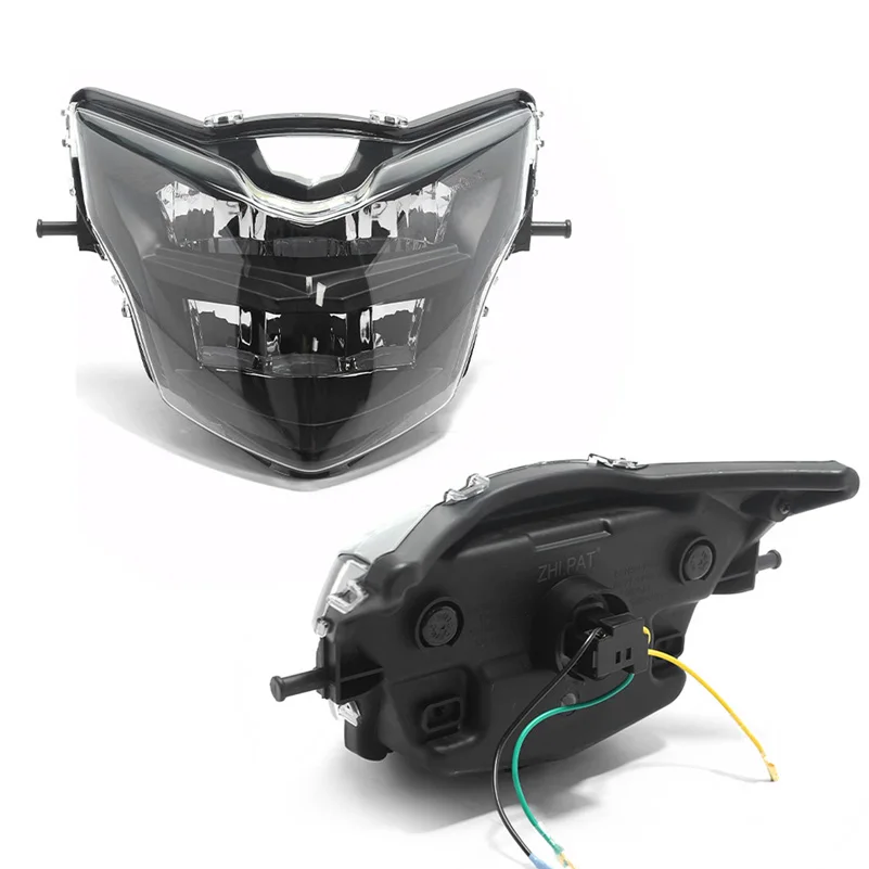 

Motorcycle Headlight LED Projector Headlamp high beam lowbeam For YAMAHA LC135 V2 V6 Headlamp Head Light Assy .