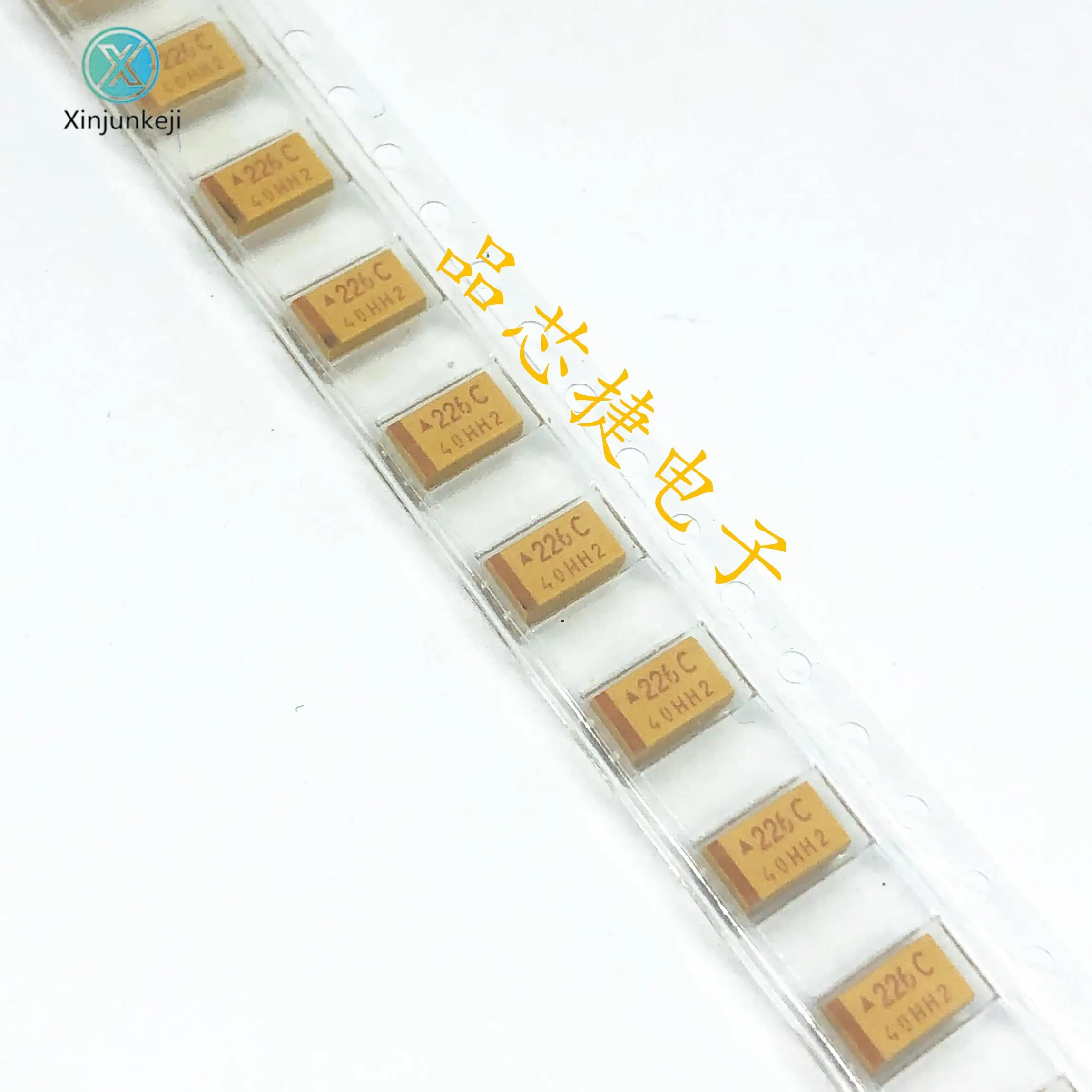 

10pcs orginal new Tantalum Capacitor TAJC226K016RNJ 22UF 10% 16V 226C SMD Type C