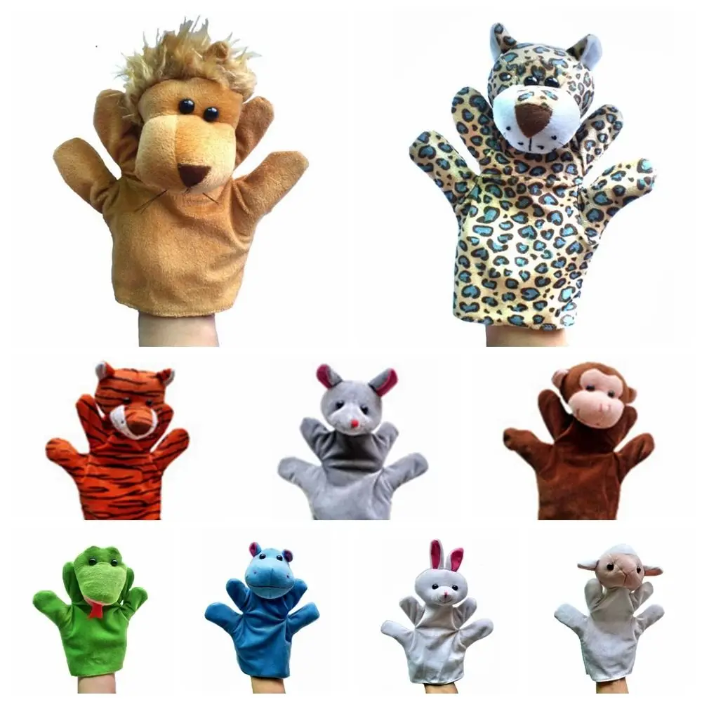 

24 Types Hand Puppets For Animal Plush Toy Cartoon Animal Adorable Hand Puppets Adorable Cloth Animals Hand Finger Puppet