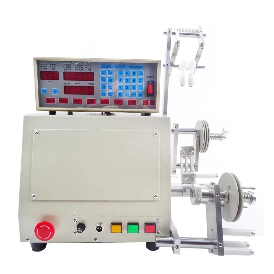 

1PC High Quality New Computer CNC Automatic Coil Winder Coil Winding Machine for 0.03-1.2mm Wire 110/ 220V