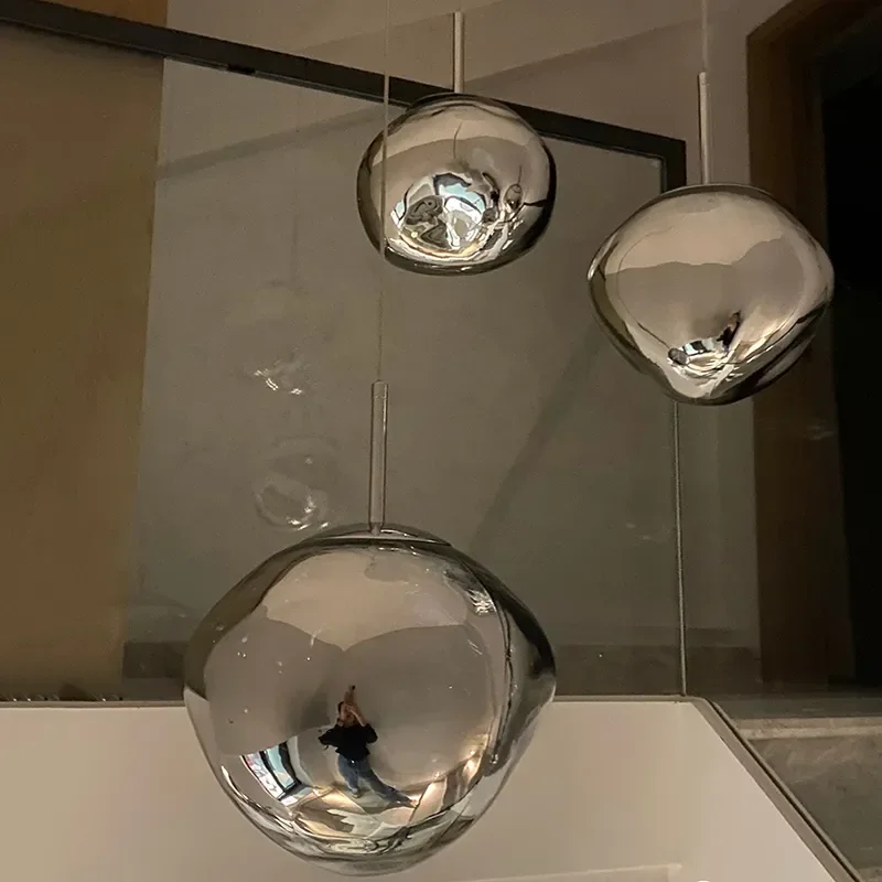 Скандинавская лава подвесной светильник в стиле лофт Φ современная лампа для