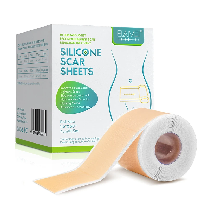 

Efficient Surgery Scar Removal Silicone Gel Sheet Therapy Patch for Acne Trauma Burn Scar Skin Repair Scar Treatment