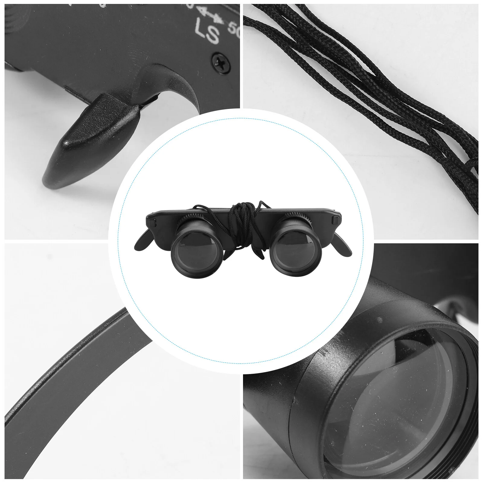 

Far Mirror Fishing Gear Headworn Transparent Glasses Watching Clear Outdoor Magnifying High Definition
