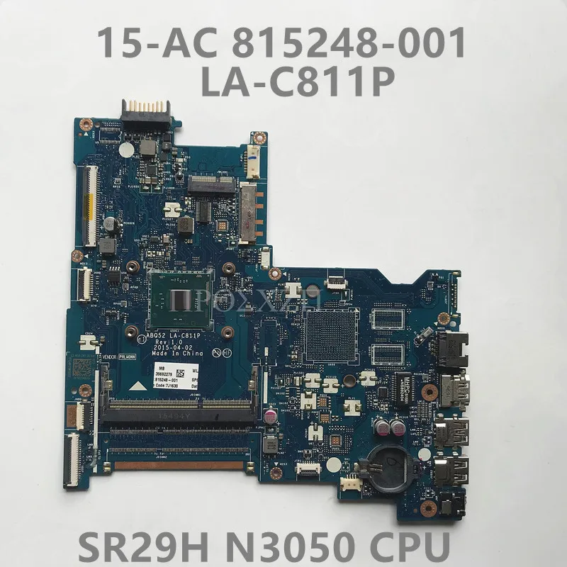 Высококачественная материнская плата для ноутбука 815248 G4 15-AC 815248-001 501-815248 601-250 с