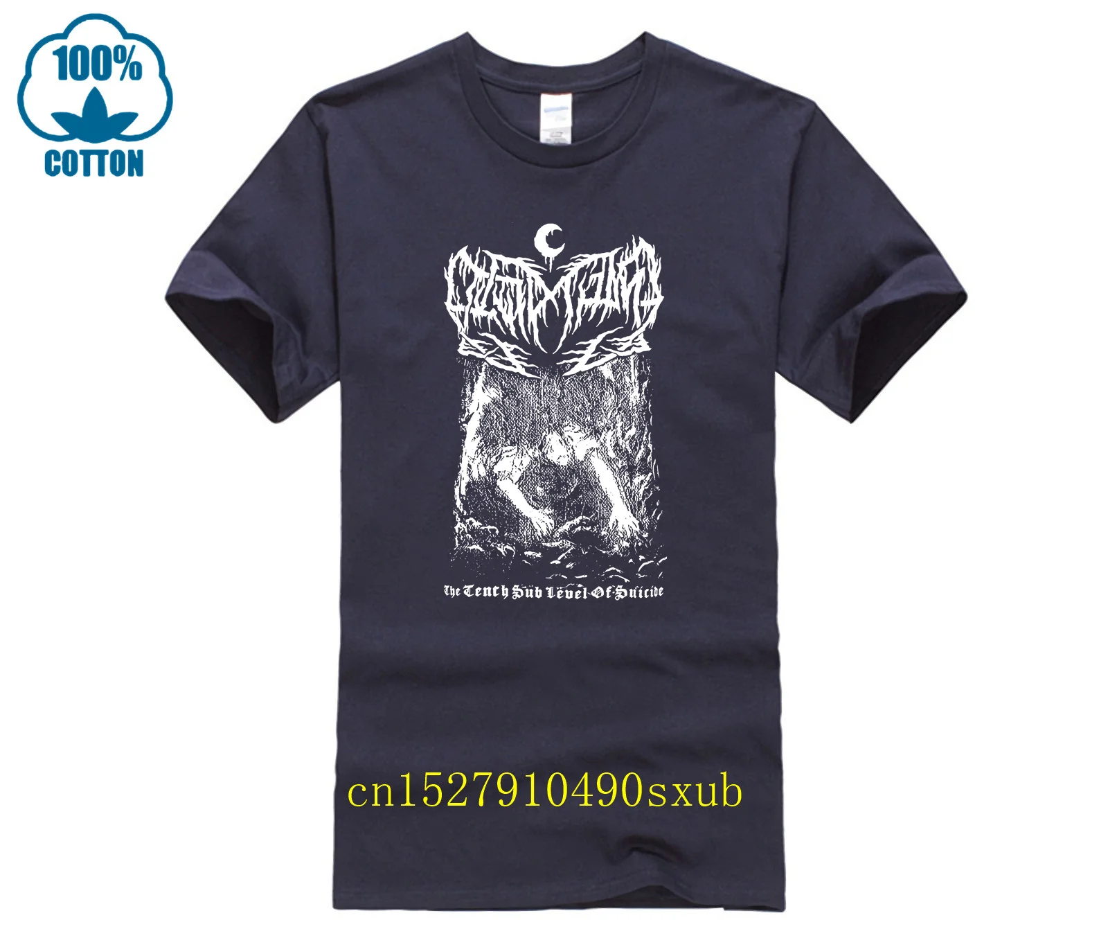 Футболка Leviathan The Tenth Sub Level Of Suicide L Xasthur Twilight Wrest, новинка, крутые топы, мужская футболка с коротким рукавом (art.: 3920cfda4066f) - 3920cfda4066f